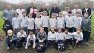 U10 Jahresauftakt mit Sponsoren