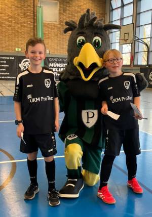 U9 beim Futsal Bundesligaabschluss des SC Preußen Münster
